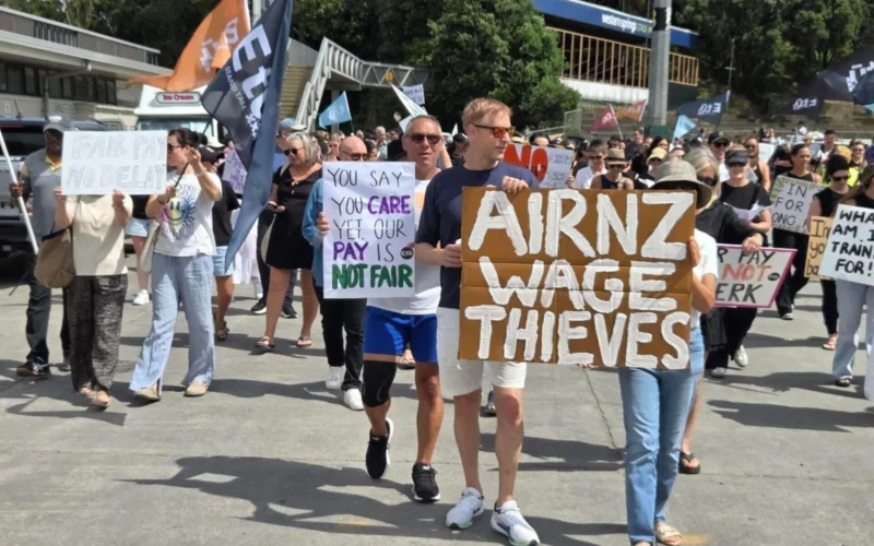 Air NZ cabin crew strike