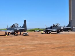 Uruguay Air Force receives first Embraer A 29 Super Tucanos