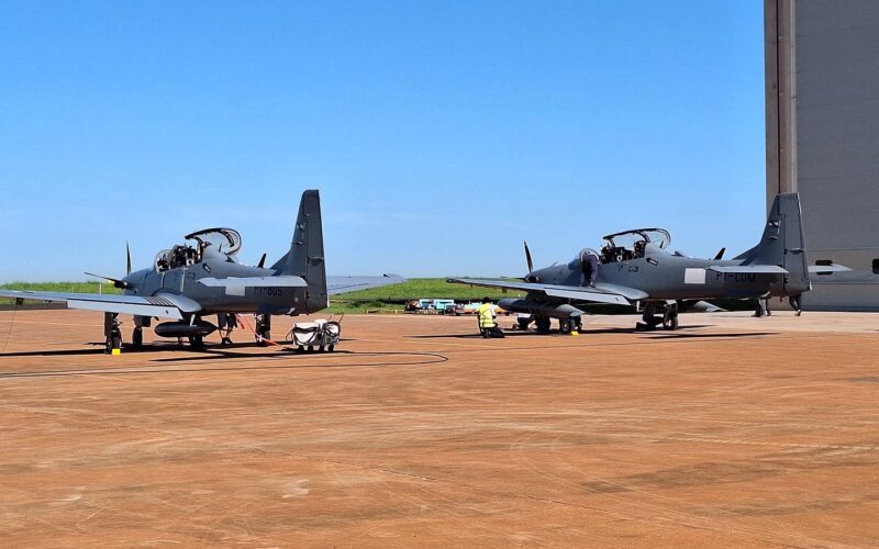 Uruguay Air Force receives first Embraer A 29 Super Tucanos Uruguay Air Force receives first Embraer A 29 Super Tucanos