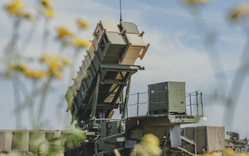 A US Army Patriot launcher in Poland