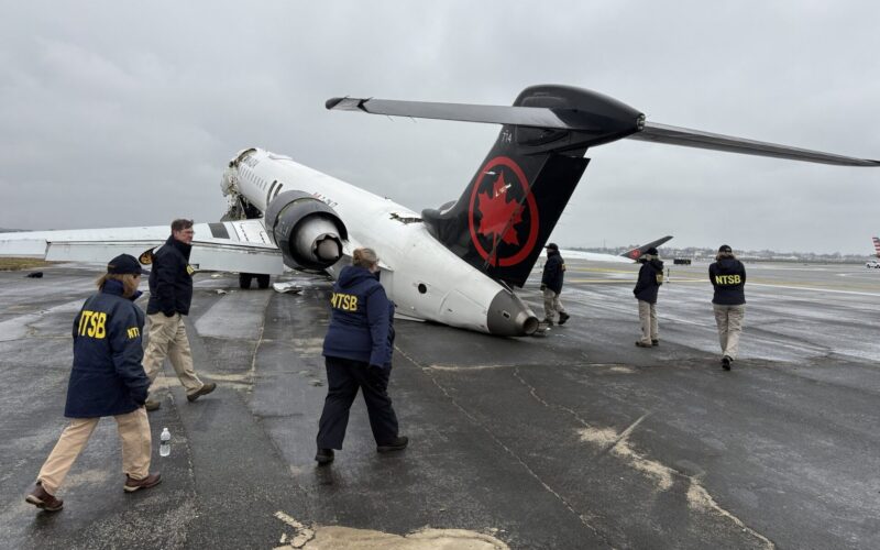 Air Canada LaGuardia Airport crash