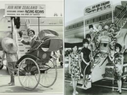Air NZ 60 years in HKG