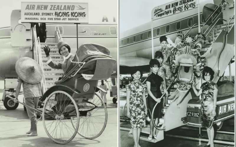 Air NZ 60 years in HKG