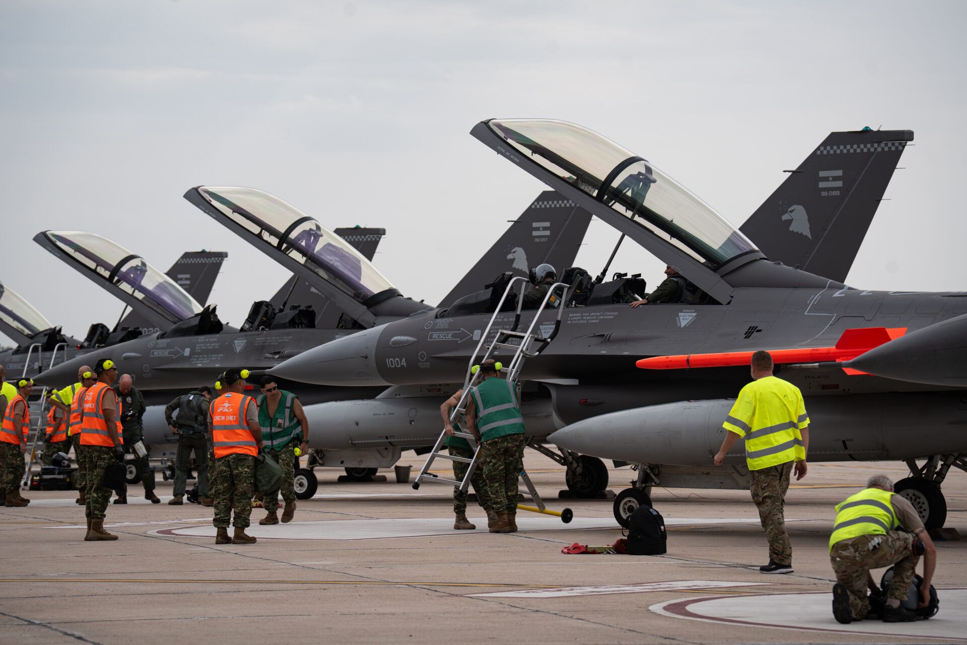 Top Aces to train Argentine Air Force pilots on F-16s