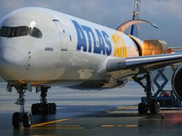 Atlas Air A350F freighter aircraft