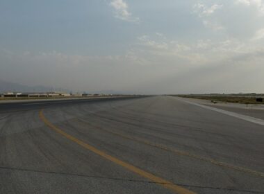 Bagram Air Base after US withdrawal