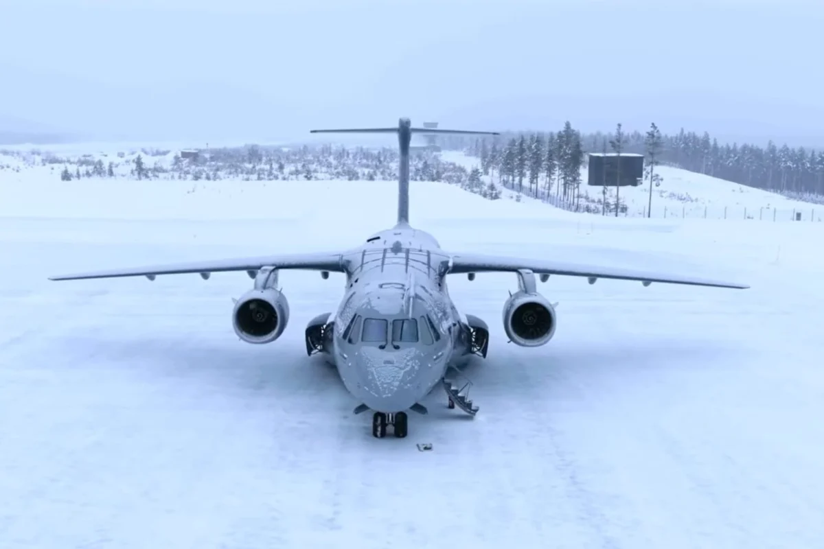 Embraer KC 390 Millennium showcases cold weather operations at Swedish test range Embraer KC 390 Millennium showcases cold weather operations at Swedish test range