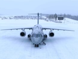 Embraer KC 390 Millennium showcases cold weather operations at Swedish test range