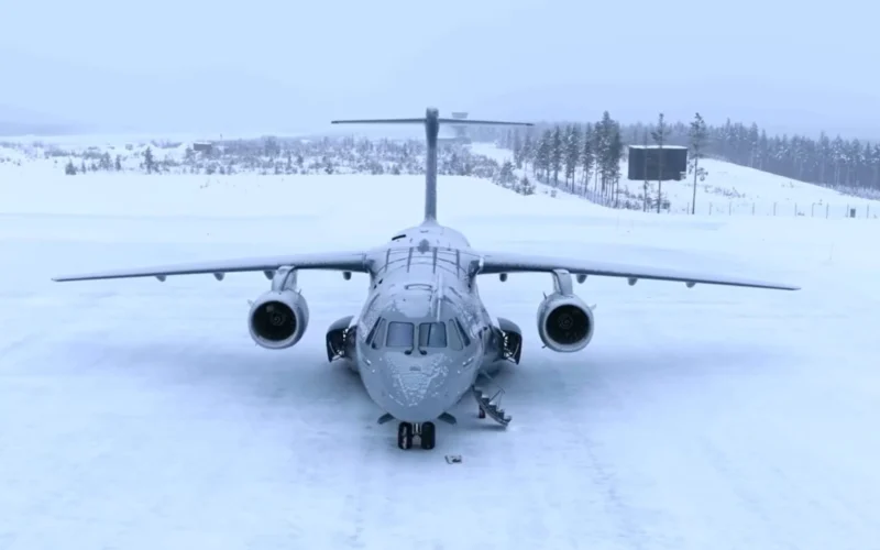 Embraer KC 390 Millennium showcases cold weather operations at Swedish test range