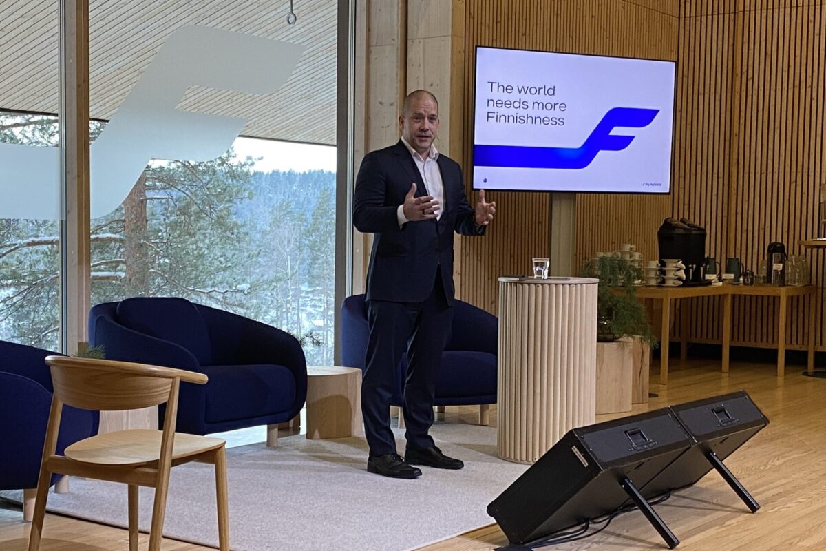 Finnair CEO Turkka Kuusisto Finnair CEO Turkka Kuusisto