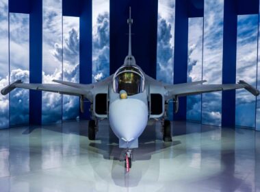 First Gripen E fighter produced in Brazil unveiled