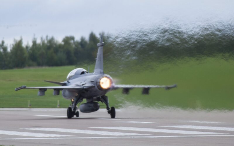 Saab Gripen takeoff