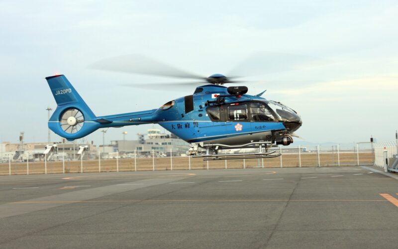 Japan National Police Agencys Airbus H135