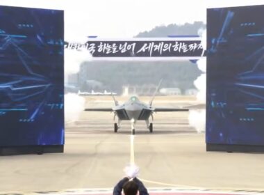 KF-21 Boramae fighter jet rollout in South Korea