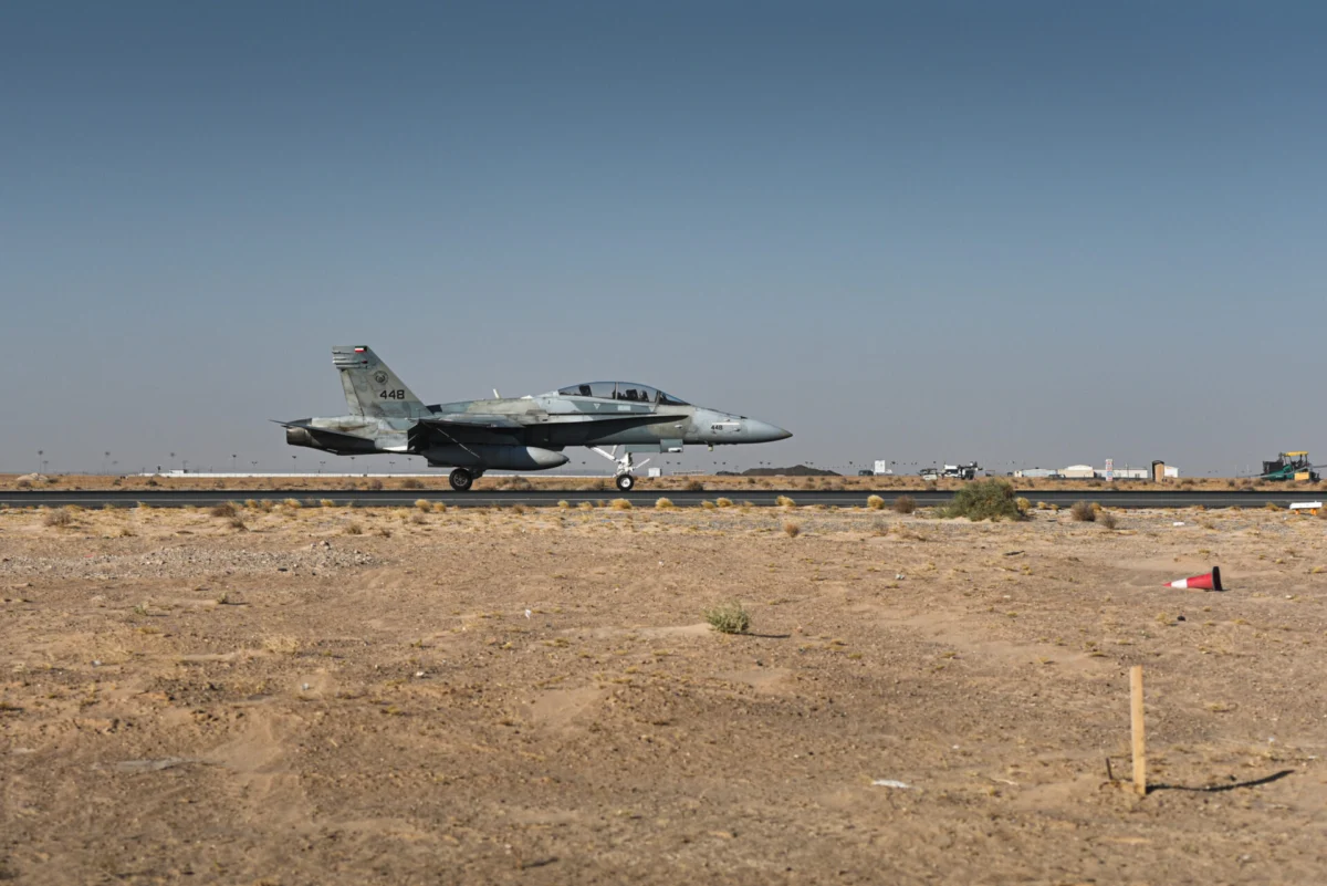 Kuwait Air Force Hornet fighter Kuwait Air Force Hornet fighter