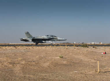 Kuwait Air Force Hornet fighter