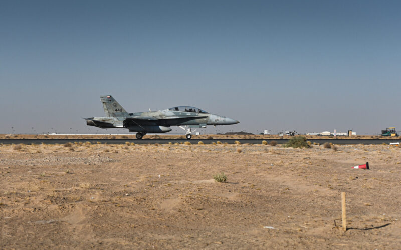 Kuwait Air Force Hornet fighter