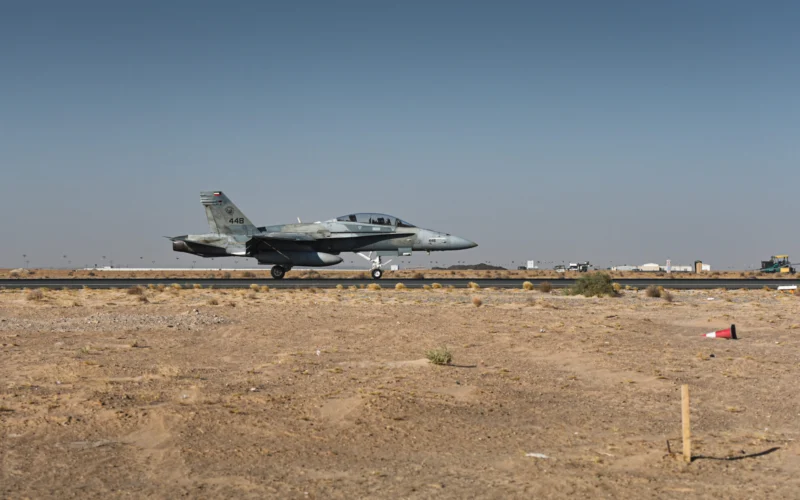Kuwait Air Force Hornet fighter