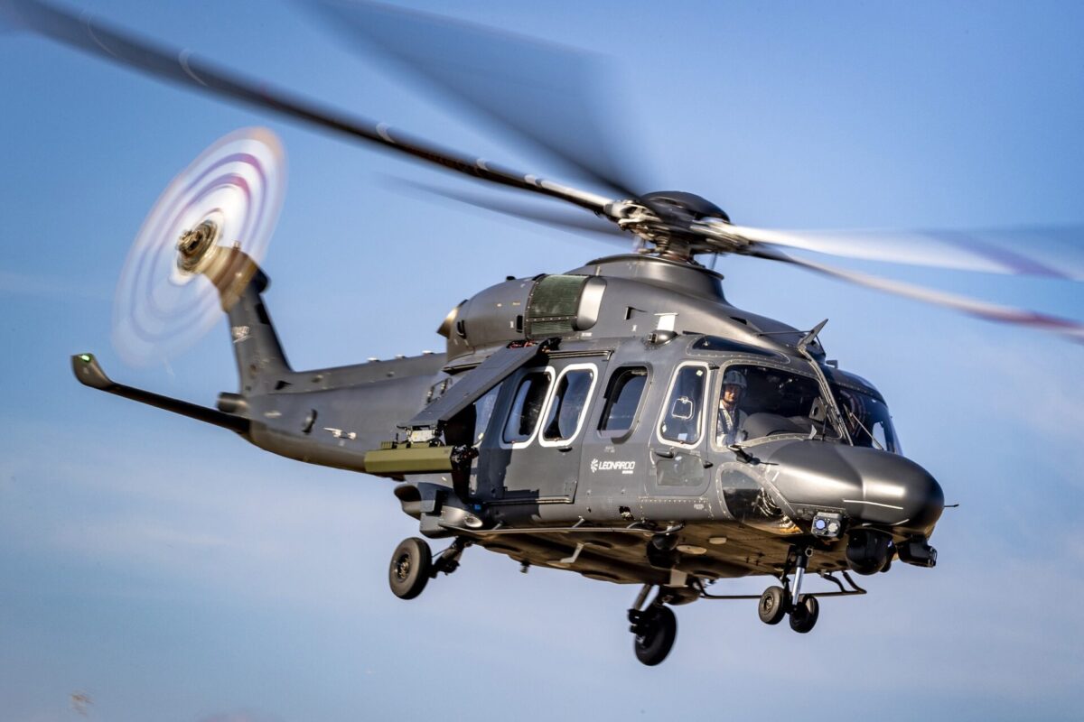 Leonardo AW149 helicopter Leonardo AW149 helicopter