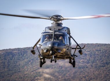 Leonardo AW149 helicopter