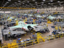 Lockheed Martin F-35 fighter jet assembly plant in Fort Worth