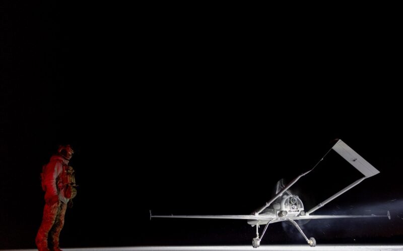 Long range Ukrainian An 196 Liutyi UAV