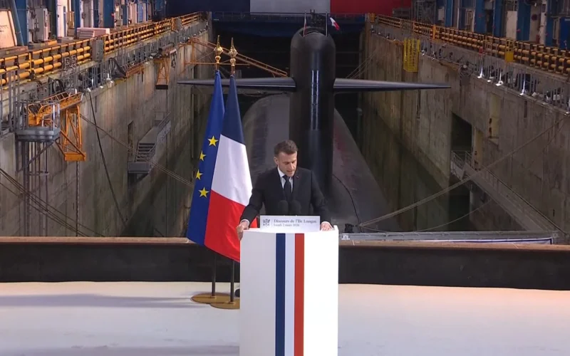 Macron speech at Ile Longue on French nuclear doctrine