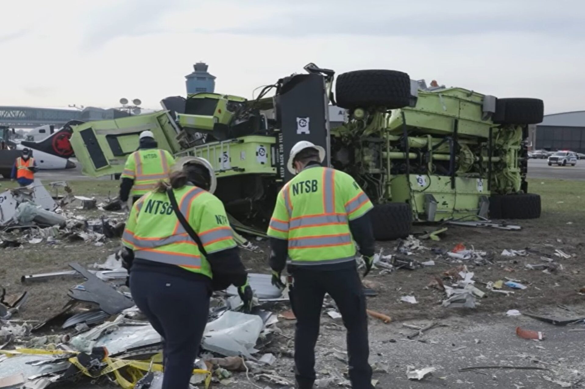 La Guardia system failed to predict potential Air Canada crash with fire truck