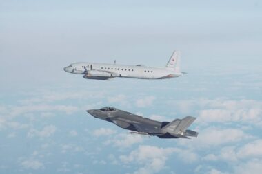 Norwegian F 35s intercept Russian Il 20M