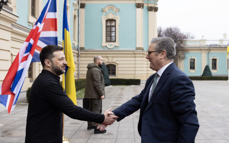 Prime Minister Keir Starmer visits Ukraine