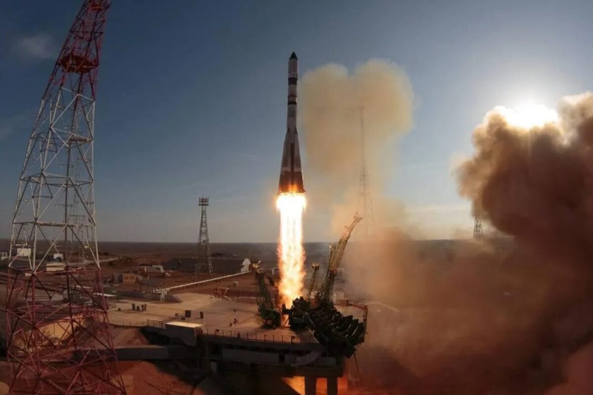 Progress MS 33 liftoff Progress MS 33 liftoff