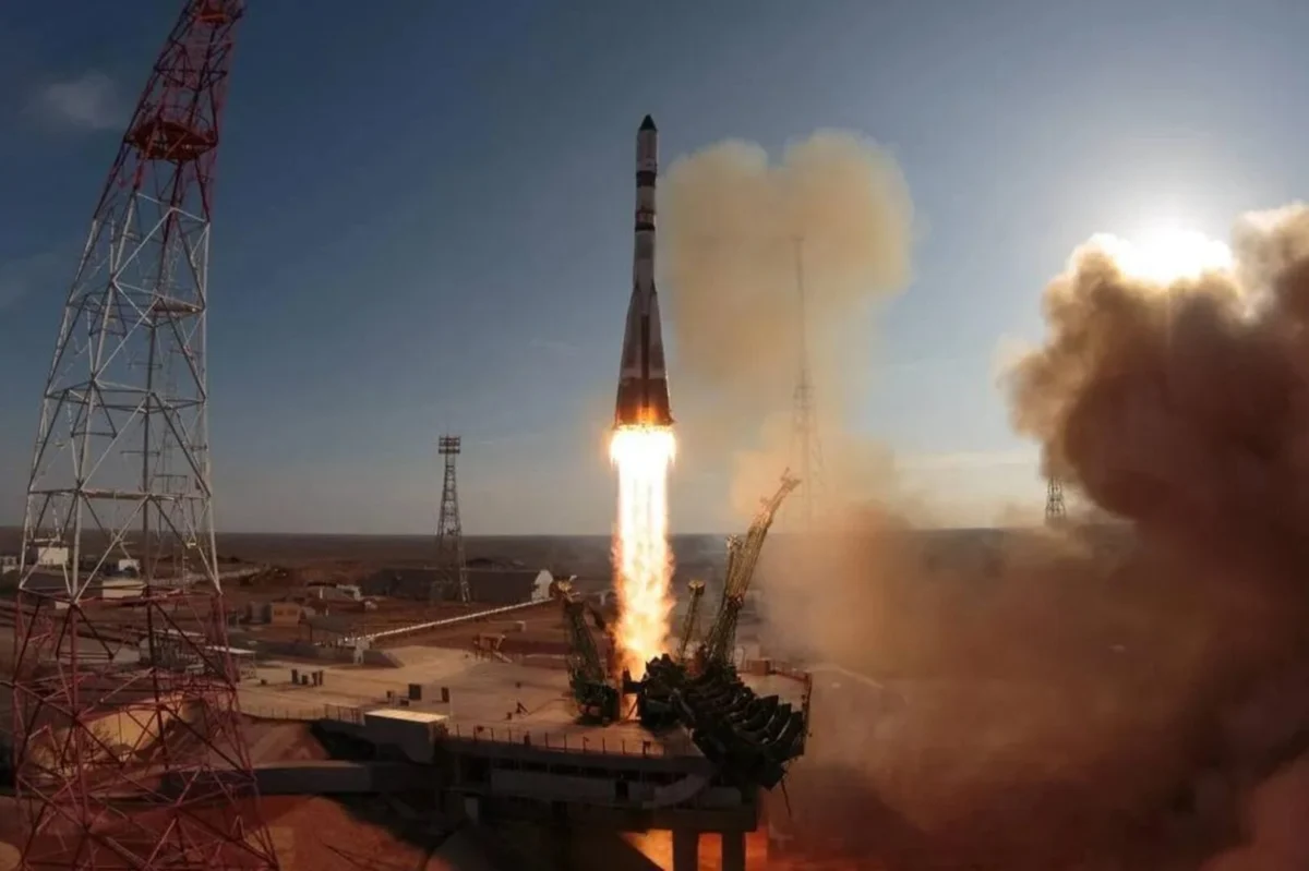 Progress MS 33 liftoff Progress MS 33 liftoff
