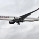 Qatar Airways A350 1000 A7 ANC