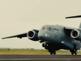 ROKAF Republic of Korea Air Forces C 390 Millennium makes its maiden flight