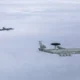 The Finnish Air Force conducted joint flight sorties with a NATO E 3A Sentry AWACS aircraft