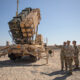 US Army Patriot air defense system in the Middle East