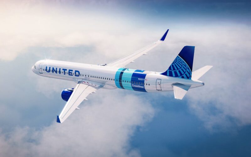 United Airlines A321 Coastliner