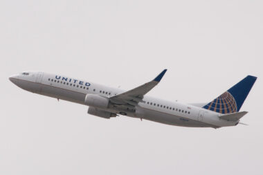 United Airlines Boeing 737 800