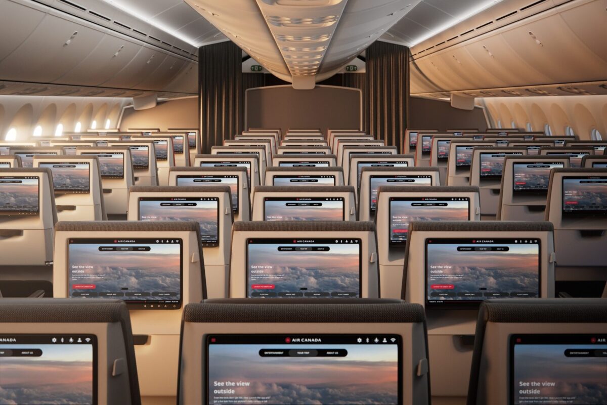 Air Canada 787 10 economy class Air Canada 787 10 economy class