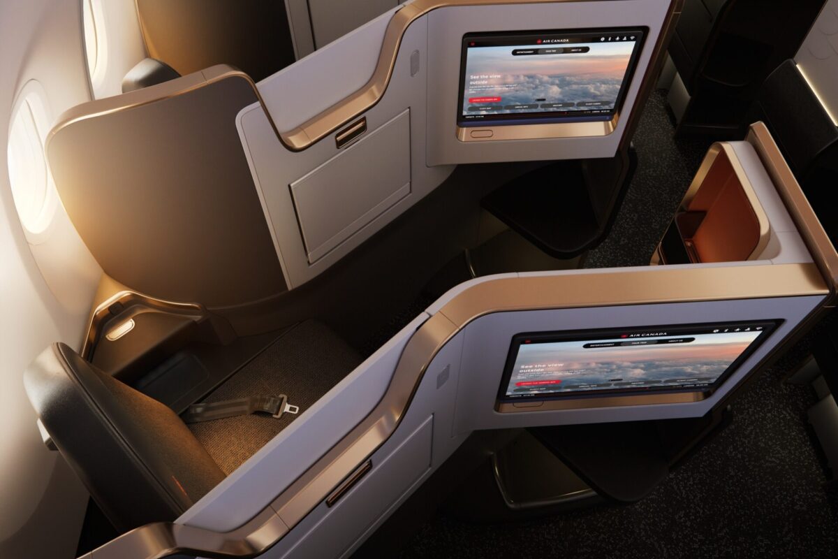 Air Canada Airbus A321XLR Signature class Air Canada Airbus A321XLR Signature class