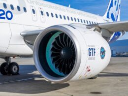 Airbus A320 with GTF Advantage engi