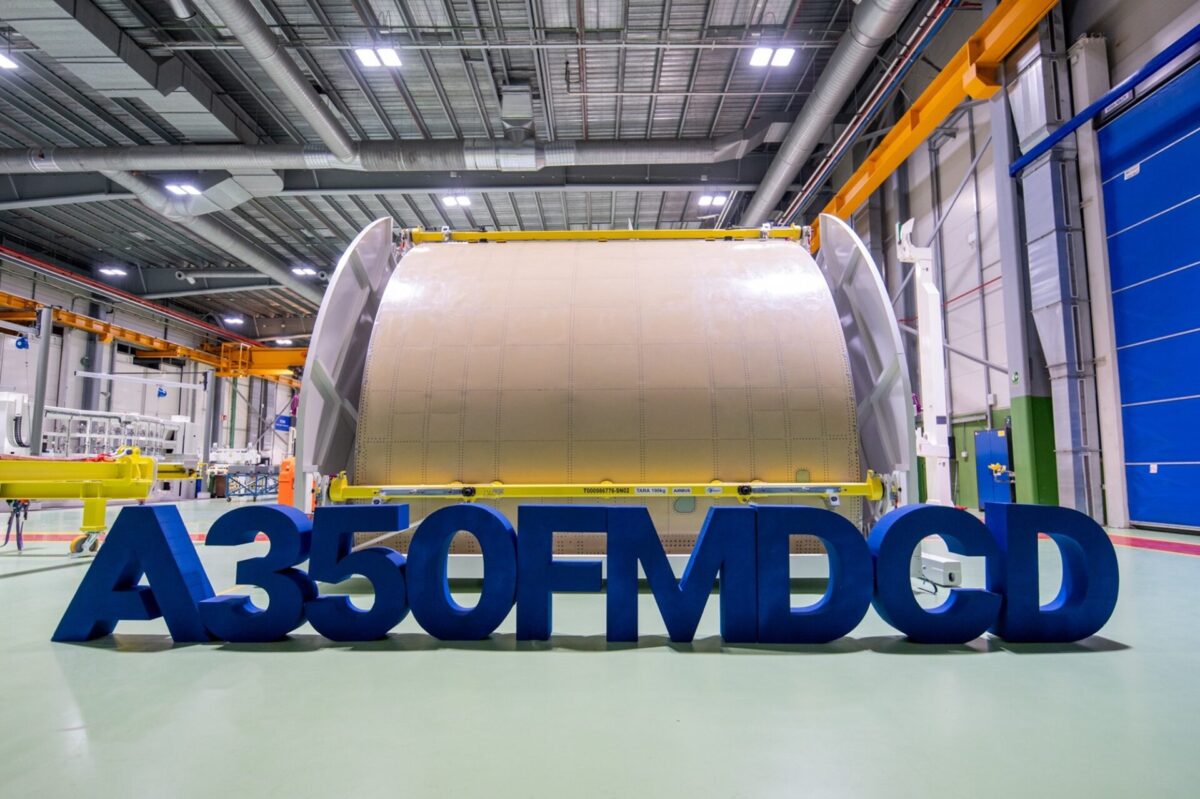Airbus A350F cargo door