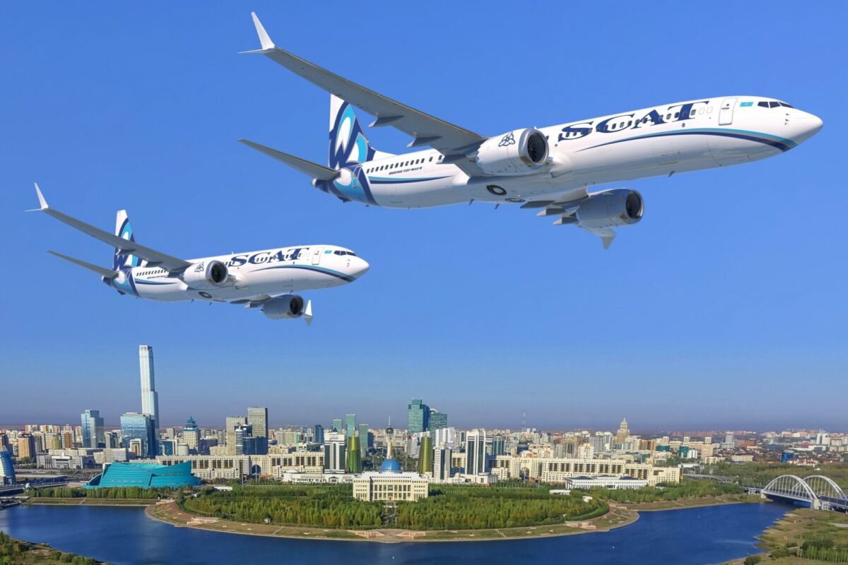 Boeing 737 MAX SCAT Airlines Kazakhstan