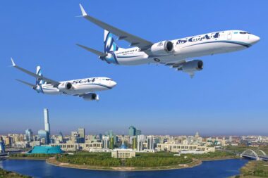 Boeing 737 MAX SCAT Airlines Kazakhstan