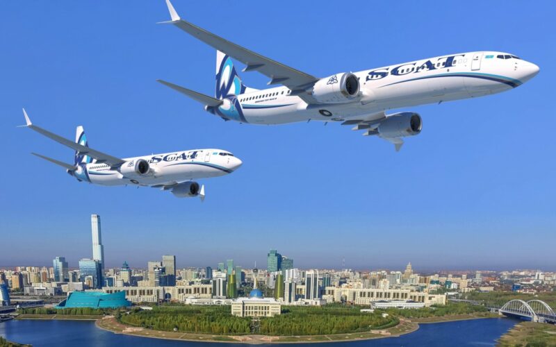 Boeing 737 MAX SCAT Airlines Kazakhstan