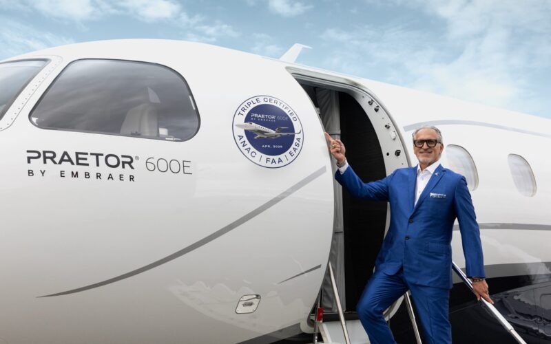 Embraer Praetor 600E certification