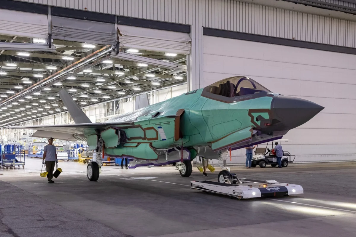 Finnish Air Force F 35 fighter final assembly Finnish Air Force F 35 fighter final assembly