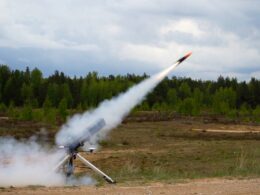 Frankenburg Mark 1 missile field test
