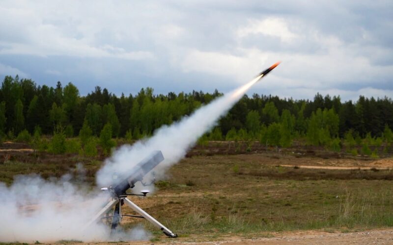 Frankenburg Mark 1 missile field test