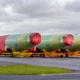 Fuselage sections of the passenger aircraft Airbus A320